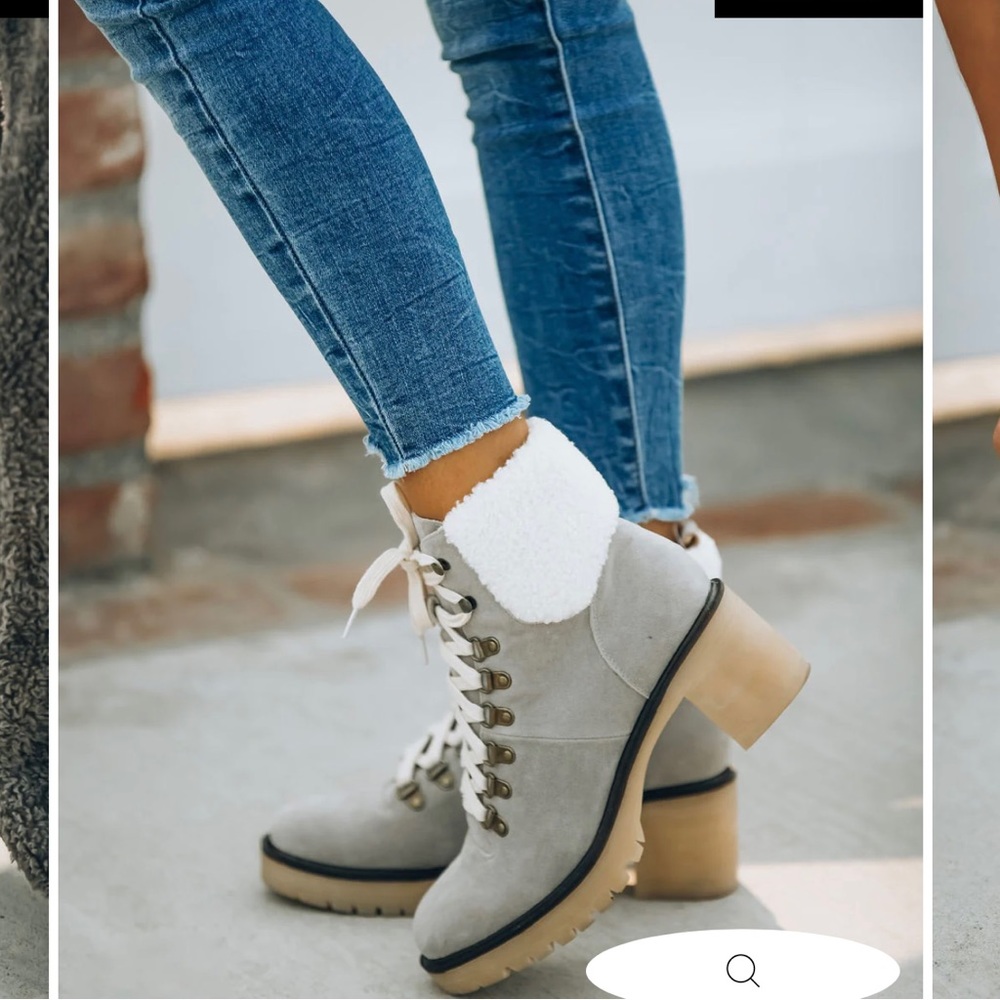 Lace up combat boot